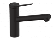 Смеситель для кухни Hansgrohe Zesis M33 150 однорычажный черный матовый 74802670