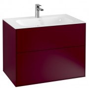 Тумба под раковину Villeroy & Boch Finion 79,6х49,8 см МДФ пион матовый лак F01000HB