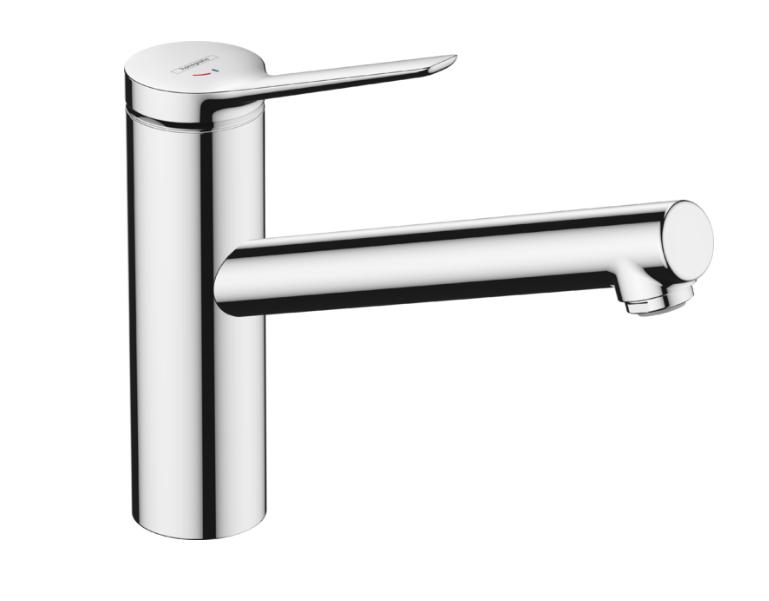Змішувач для кухні Hansgrohe Zesis M33 150 CoolStart EcoSmart одноважільний хром 74813000