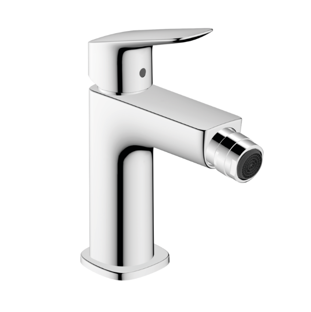 Змішувач для біде Hansgrohe Logis 110 Fine одноважільний зі зливним гарнітуром хром 71201000