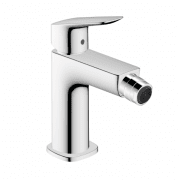Смеситель для биде Hansgrohe Logis 110 Fine однорычажный со сливным гарнитуром хром 71201000