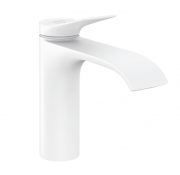 Смеситель для раковины Hansgrohe Vivenis 110 CoolStart однорычажный белый матовый 75024700