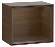 Стеллаж для ванной Villeroy & Boch Finion 41,8х35,6х27 см с подсветкой ДСП шпон грецкого ореха G590GNGN