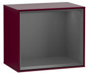 Стелаж для ванної Villeroy & Boch Finion 41,8х35,6х27 см з підсвічуванням МДФ півонія матовий лак/антрацит матовий лак G590GKHB