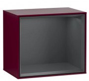 Стелаж для ванної Villeroy & Boch Finion 41,8х35,6х27 см з підсвічуванням МДФ півонія матовий лак/темно-синій матовий лак G590HGHB