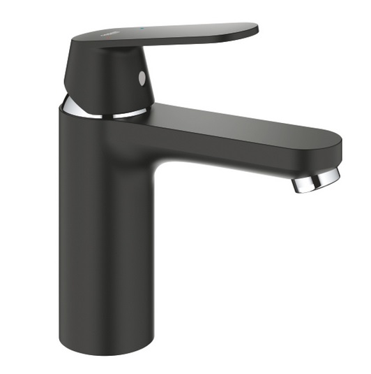 Змішувач для раковини Grohe Eurosmart Cosmopolitan одноважільний чорний матовий 23327KW0