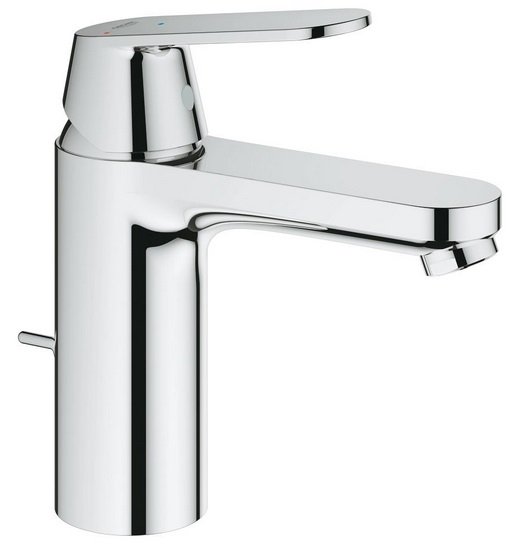Змішувач для раковини Grohe Eurosmart Cosmopolitan одноважільний з донним клапаном хром 2339600E