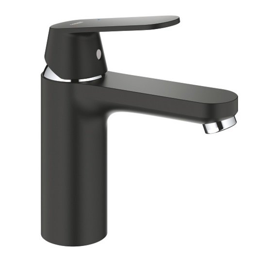 Змішувач для раковини Grohe Eurosmart Cosmopolitan одноважільний чорний матовий 23327KW0