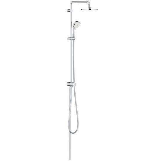 Душевая стойка Grohe Tempesta Cosmopolitan System 200 с верхним и ручным душем хром 26453001