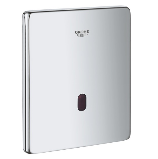 Кнопка змиву для пісуару Grohe Tectron Skate інфрачервона пластик хром 37321001