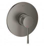 Смеситель для душа Grohe Essence встраиваемый однорычажный на 1 выход графит темный матовый 24057AL1