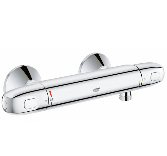Термостат для душу Grohe Grohtherm 1000 швидкознімний двовентильний хром 34550000