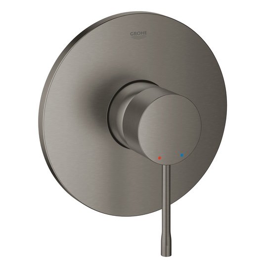 Змішувач для душу Grohe Essence одноважільний на 1 вихід графіт темний матовий 24057AL1