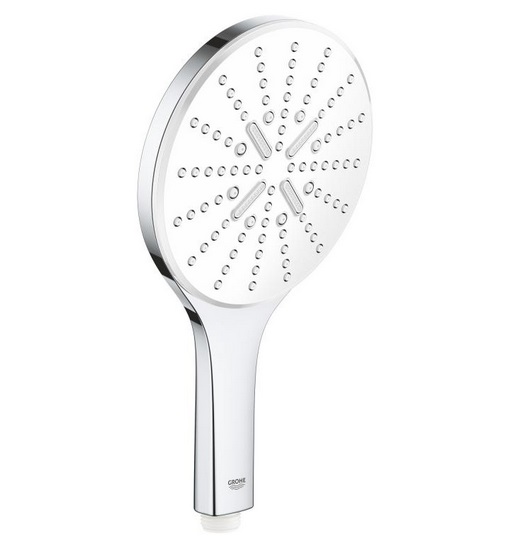 Душова лійка Grohe Rainshower Smartactive 150 3-режимний білий місяць 26554LS0