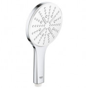 Душевая лейка Grohe Rainshower Smartactive 130 3-режимная белая луна 26574LS0