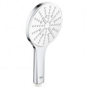 Душевая лейка Grohe Rainshower Smartactive 130 3-режимная белая луна 26574LS0