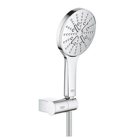 Ручной душ на держателе Grohe Rainshower Smartactive 130 3-режимный хром 26580000