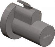 Декоративна накладка Hansgrohe для кутового клапана шліфований чорний хром 13950340