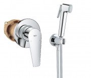Гигиенический душ со смесителем скрытого монтажа Grohe BauEdge New с Tempesta-F хром UA28512002