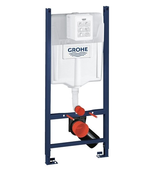 Система инсталляции для унитаза Grohe Rapid SL 2 в 1 сталь 388400WG