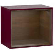 Стеллаж для ванной Villeroy & Boch Finion 41,8х35,6х27 см МДФ пион матовый лак/шпон грецкого ореха FD10GNHB