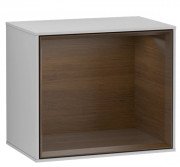 Стеллаж для ванной Villeroy & Boch Finion 41,8х35,6х27 см МДФ светло-серый матовый лак/шпон грецкого ореха FD10GNGJ