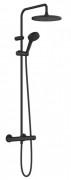 Душевая стойка Hansgrohe Vernis Blend Showerpipe 240 с термостатом черный матовый 26426670