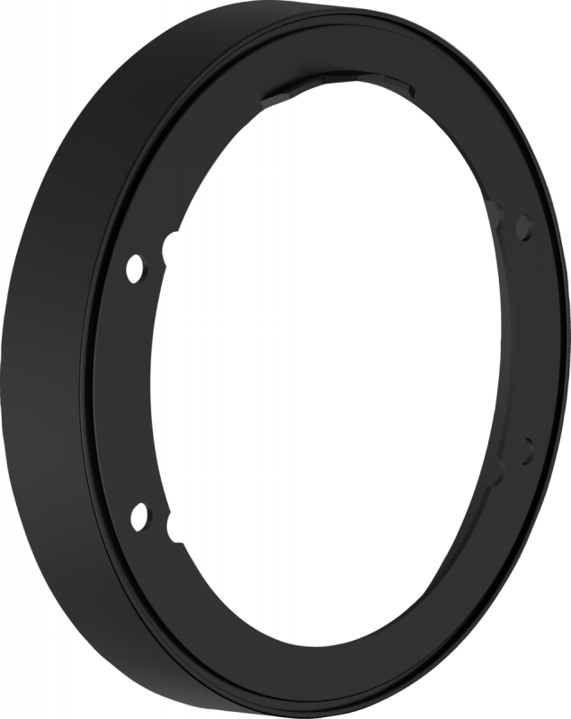 Подовжувач зовнішньої частини Hansgrohe Ø 150 мм чорний матовий 13597670