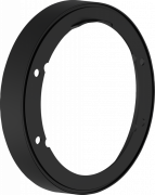 Подовжувач зовнішньої частини Hansgrohe Ø 150 мм чорний матовий 13597670