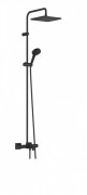 Душова система Hansgrohe Vernis Blend Showerpipe 240 із термостатом чорний матовий 26900670