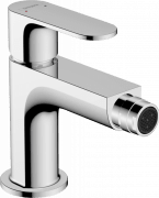 Смеситель для биде Hansgrohe Rebris S однорычажный со сливным гарнитуром хром 72212000