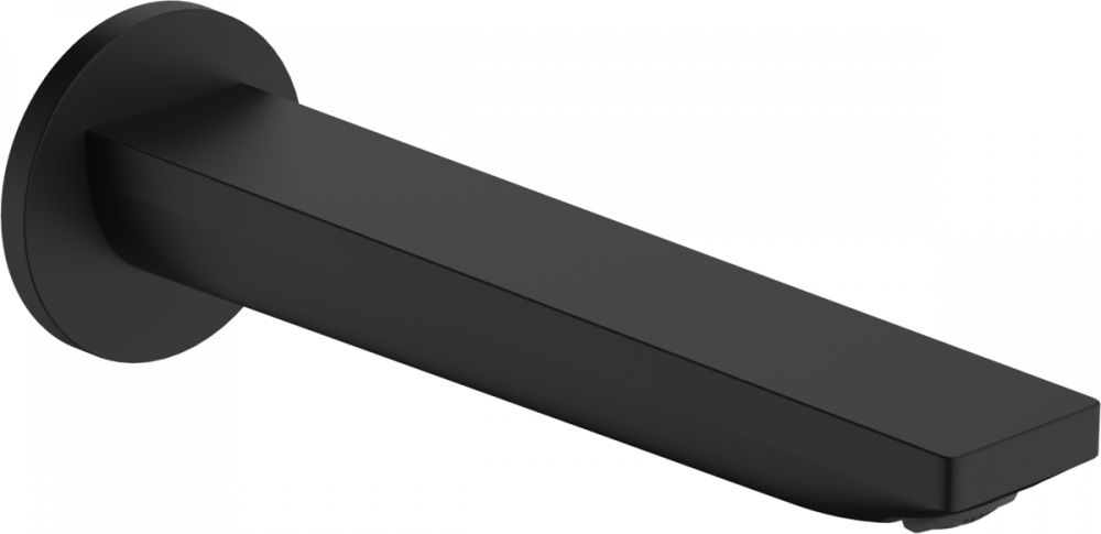 Вилив для змішувача у ванній Hansgrohe Rebris E чорний матовий 72431670