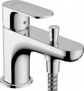 Змішувач для ванної Hansgrohe Rebris S на 2 споживача одноважільний хром 72436000