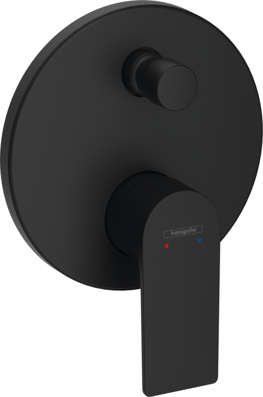 Змішувач прихованого монтажу Hansgrohe Rebris E одноважільний чорний матовий 72468670