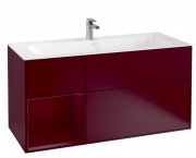 Тумба під раковину Villeroy & Boch Finion 119,6х49,8 см з підсвічуванням МДФ півонія матовий лак G060HBHB