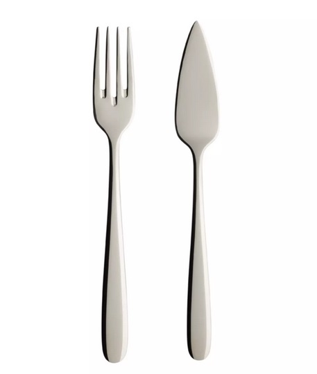 Набір столових приладів для риби Villeroy & Boch Daily Line 2 предмети нержавіюча сталь 12-6403-9360