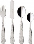 Набор детских столовых приборов Villeroy & Boch Hungry as a Bear 4 предмета нержавеющая сталь 12-6531-2091