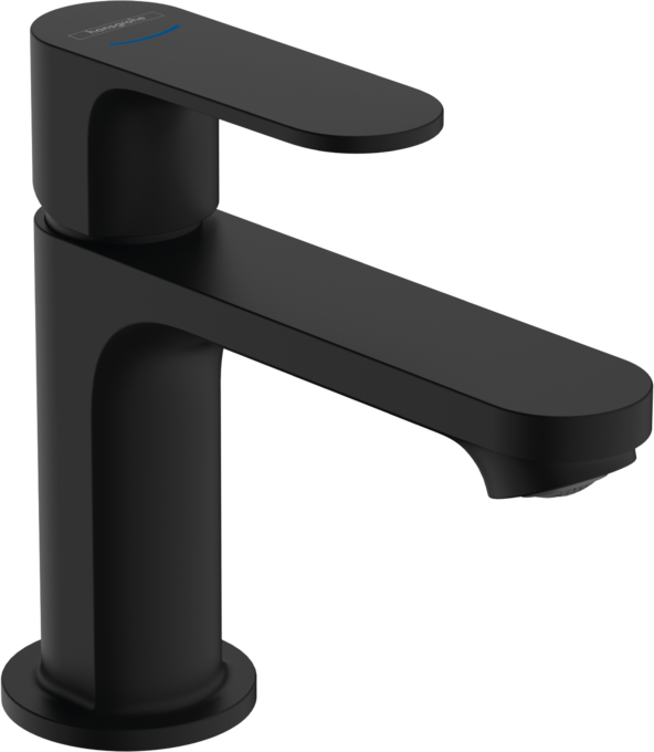 Змішувач для раковини для холодної води Hansgrohe Rebris S одноважільний чорний матовий 72503670