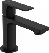 Змішувач для раковини для холодної води Hansgrohe Rebris E одноважільний чорний матовий 72506670