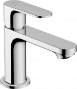 Змішувач для раковини Hansgrohe Rebris S CoolStart одноважільний зі зливним гарнітуром хром 72513000