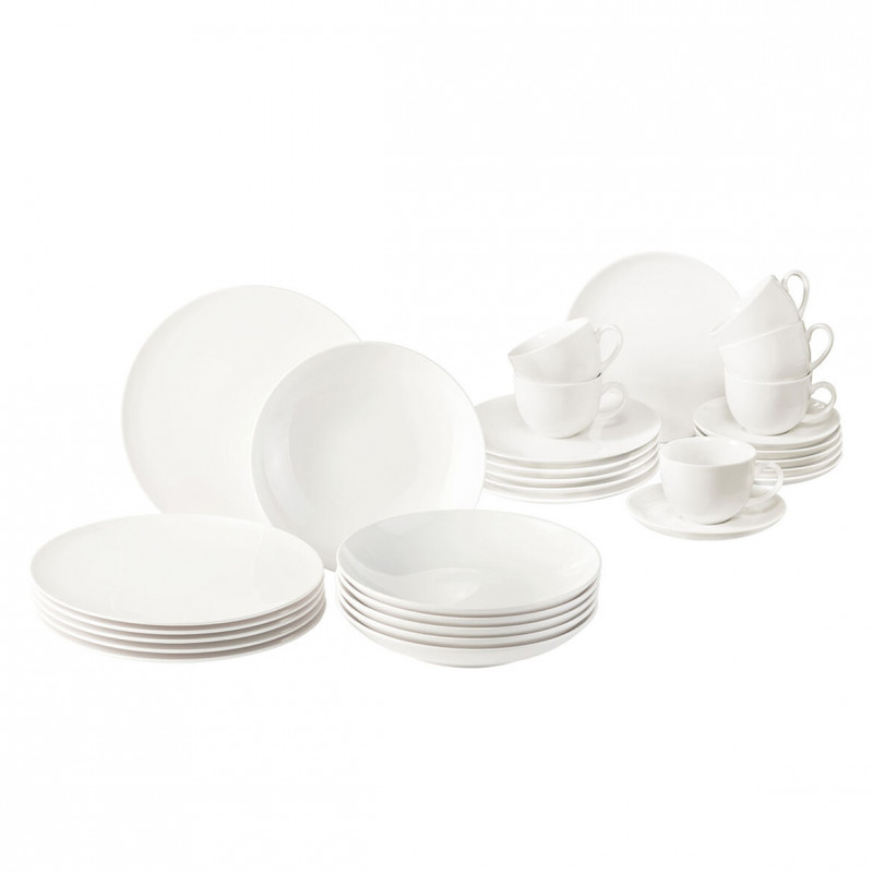 Сервиз Villeroy & Boch New Fresh Basic на 6 персон 30 предметов премиум фарфор белый 19-5254-8725