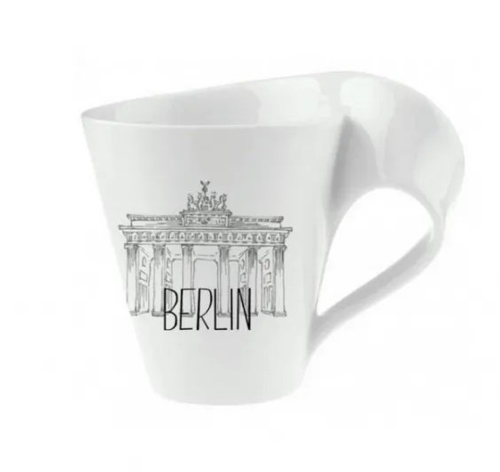 Кухоль Villeroy & Boch Modern Cities Berlin 300 мл преміум фарфор білий 10-1628-5100