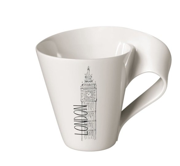 Кружка Villeroy & Boch Modern Cities London 300 мл премиум фарфор белый 10-1628-5102