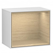 Стеллаж для ванной Villeroy & Boch Finion 41,8х35,6х27 см МДФ белый матовый лак/шпон дуба FD10PCMT