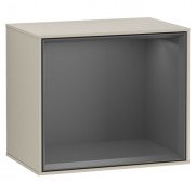 Стелаж для ванної Villeroy & Boch Finion 41,8х35,6х27 см МДФ пісок матовий лак/антрацит матовий лак FD10GKHH
