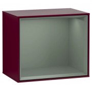 Стеллаж для ванной Villeroy & Boch Finion 41,8х35,6х27 см МДФ пион матовый лак/оливковый матовый лак FD10GMHB