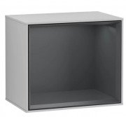 Стеллаж для ванной Villeroy & Boch Finion 41,8х35,6х27 см МДФ светло-серый матовый лак/темно-синий матовый лак FD10HGGJ