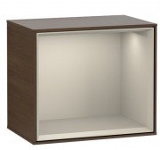 Стелаж для ванної Villeroy & Boch Finion 41,8х35,6х27 см ДСП шпон волоського горіха/пісок матовий лак FD10HHGN