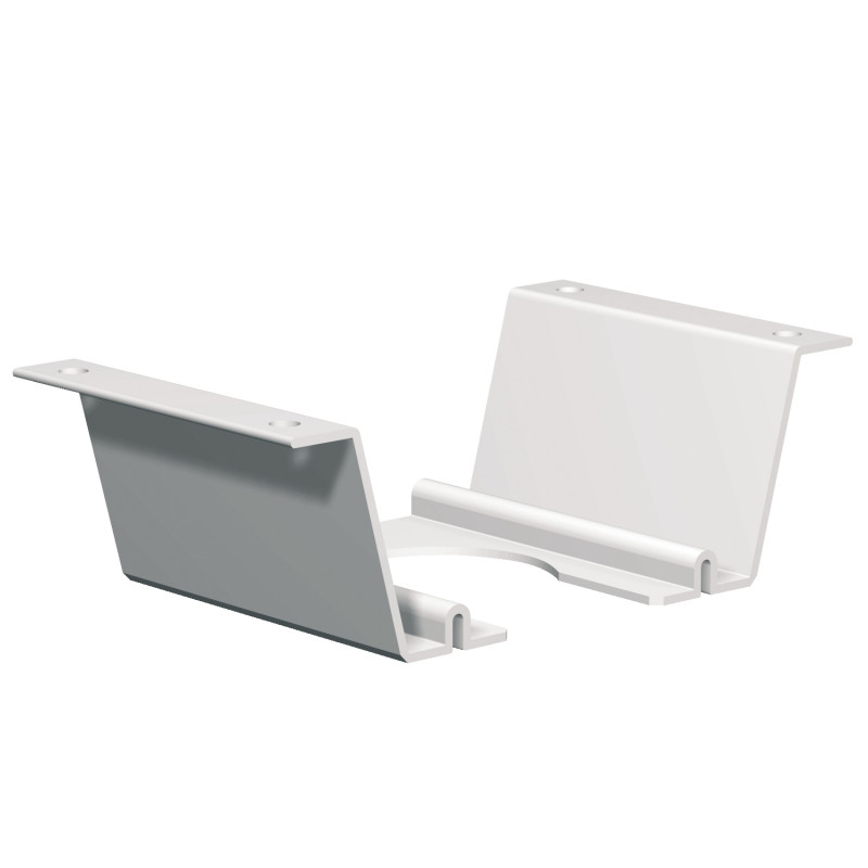 Кріплення гофротруби до стелі що несе Schneider Electric OptiLine 45 алюміній білий ISM20816