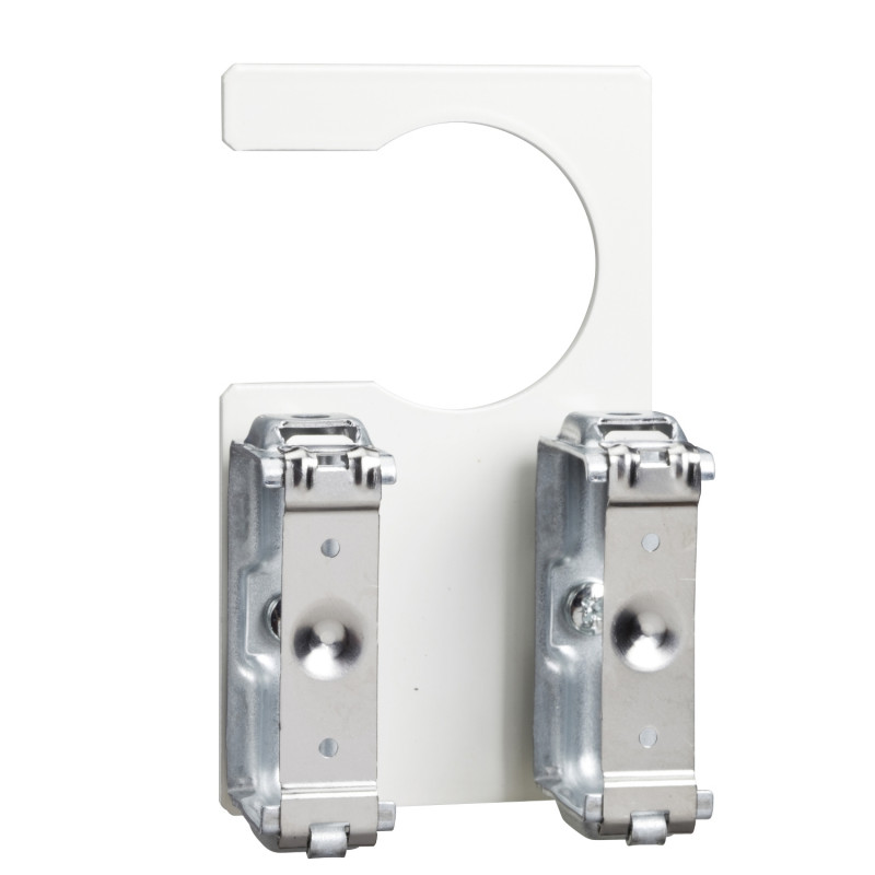 Кріплення гофротруби до шинопроводу Schneider Electric OptiLine 45 сталь білий ISM20815